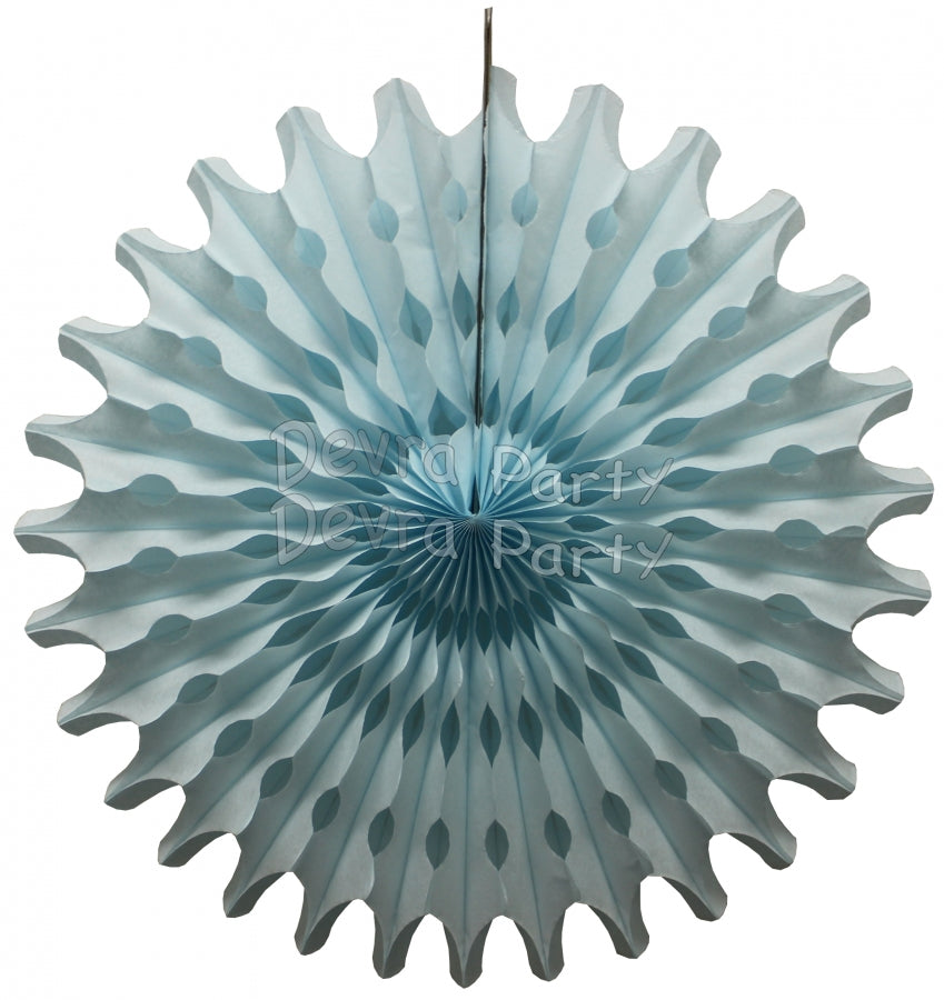 Tissue Paper Fan (Multiple Sizes & Colors)